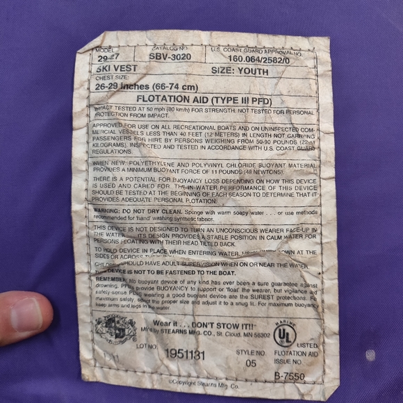 Child / Infant size - Picture 8 of 8